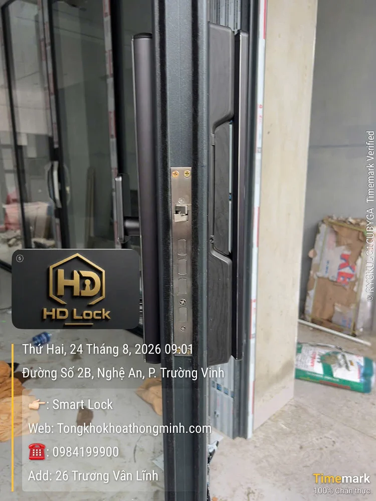 Khóa cửa thông minh HD Lock – Giải pháp bảo mật hiện đại cho ngôi nhà