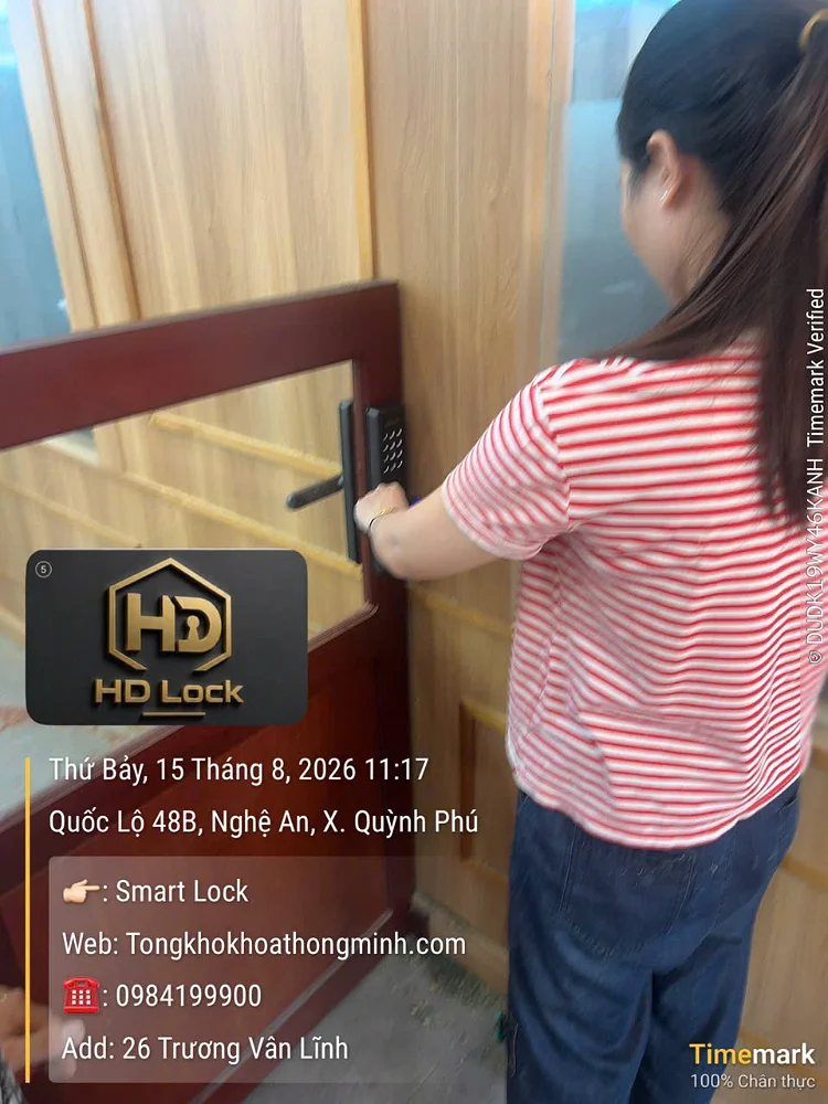 Khóa nhận diện khuôn mặt HD Lock – trải nghiệm mở cửa không cần chìa khóa