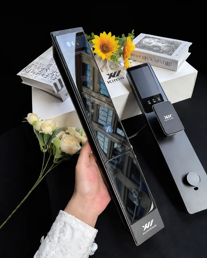 Khóa cửa thông minh KITOS KT69F – Face ID 3D, WiFi/Remote - Ảnh 2