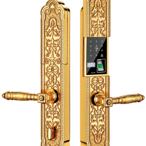 Khóa Đại Sảnh KASSLER KL-929 APP Mạ Vàng 24K – Vân Tay, App Tuya