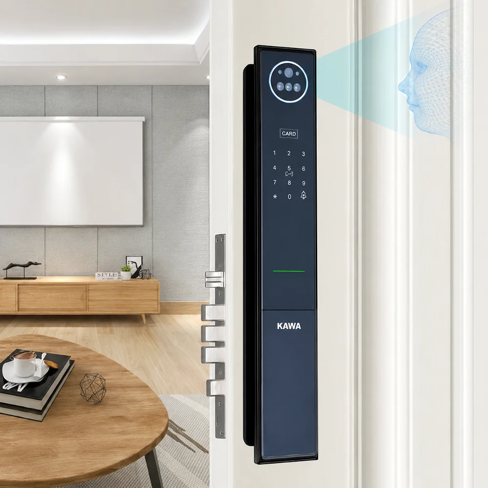 Khóa Cửa Thông Minh KAWA KT88F Ultra – Face ID 3D, Camera, WiFi - Ảnh 3
