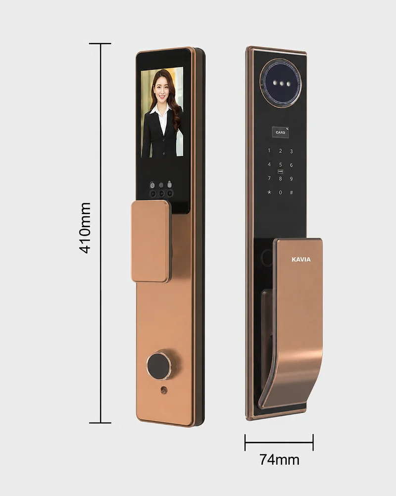 Khóa Cửa Thông Minh KITOS KT99F PRO Face ID 3D – WiFi/Remote - Ảnh 3
